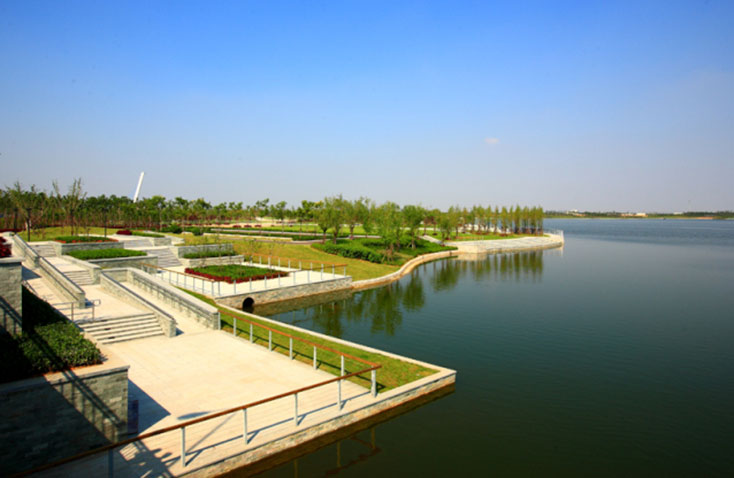 青島市高新區(qū)生態(tài)水系景觀(guān)